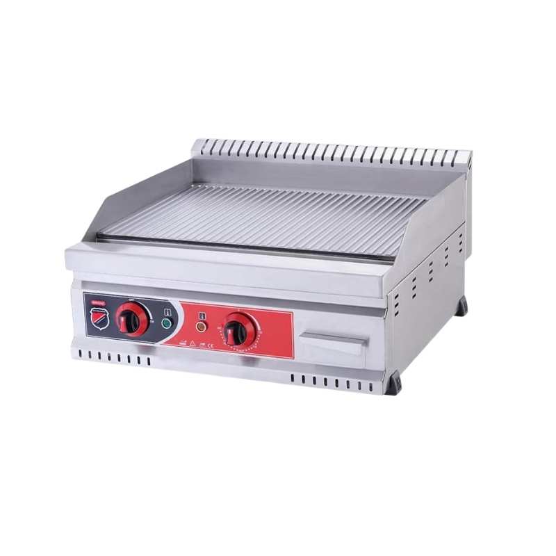 Işıkgaz Silverinox  PG-60-T  60*60 Cm Tam Oluklu Prof Seri Gazlı Izgara